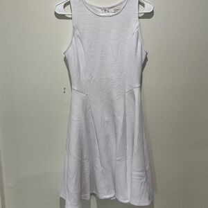 Francesca White Business Casual Dress